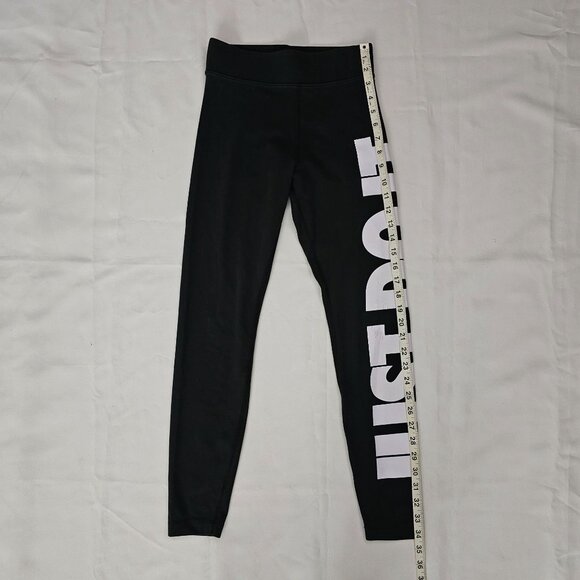 Nike Sportswear Essential High-Waisted Graphic Just Do It Leggings Size Small - Picture 15 of 15